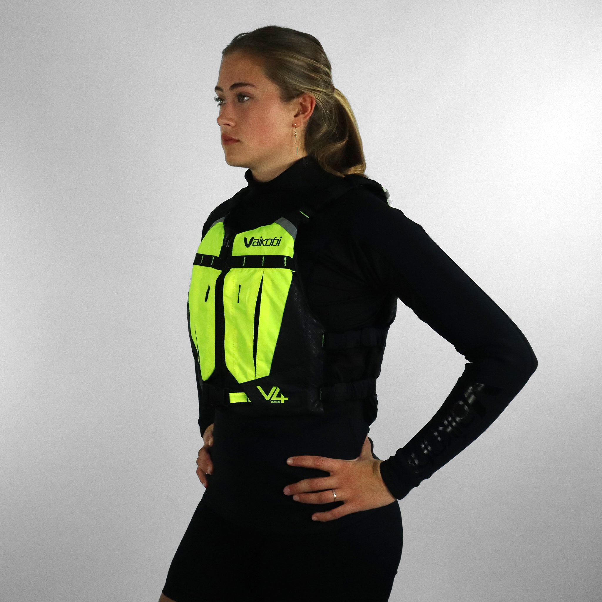V4 Ocean Racing PFD Life Jacket - Fluro Yellow