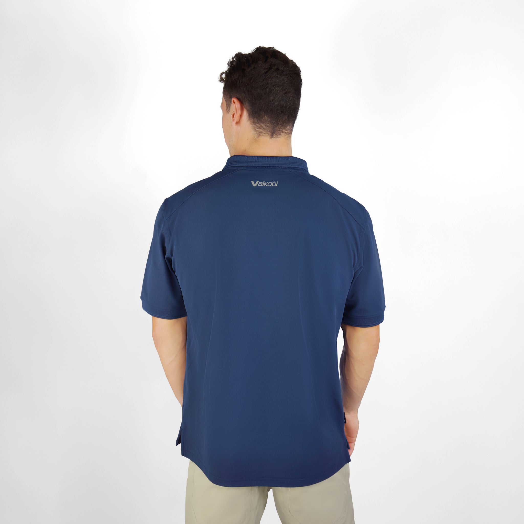 18 FOOTERS Antibes S/S Tech Polo - Navy