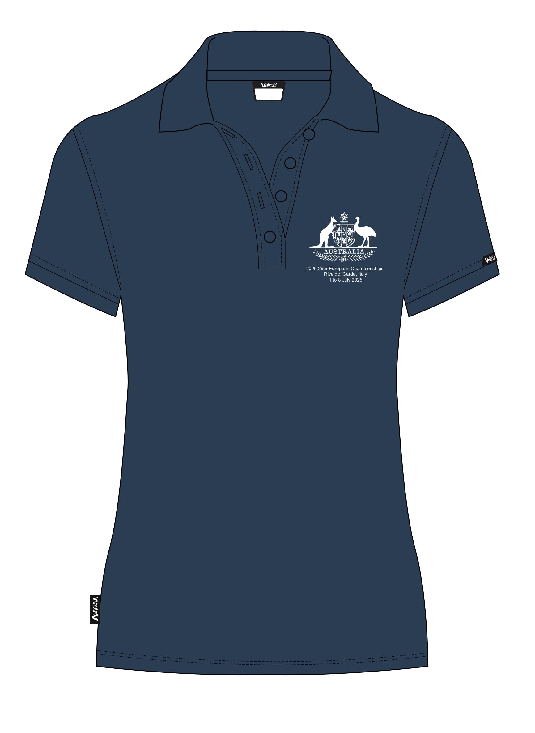 Women's Antibes S/S Polo - 29er EUROPEAN Champs
