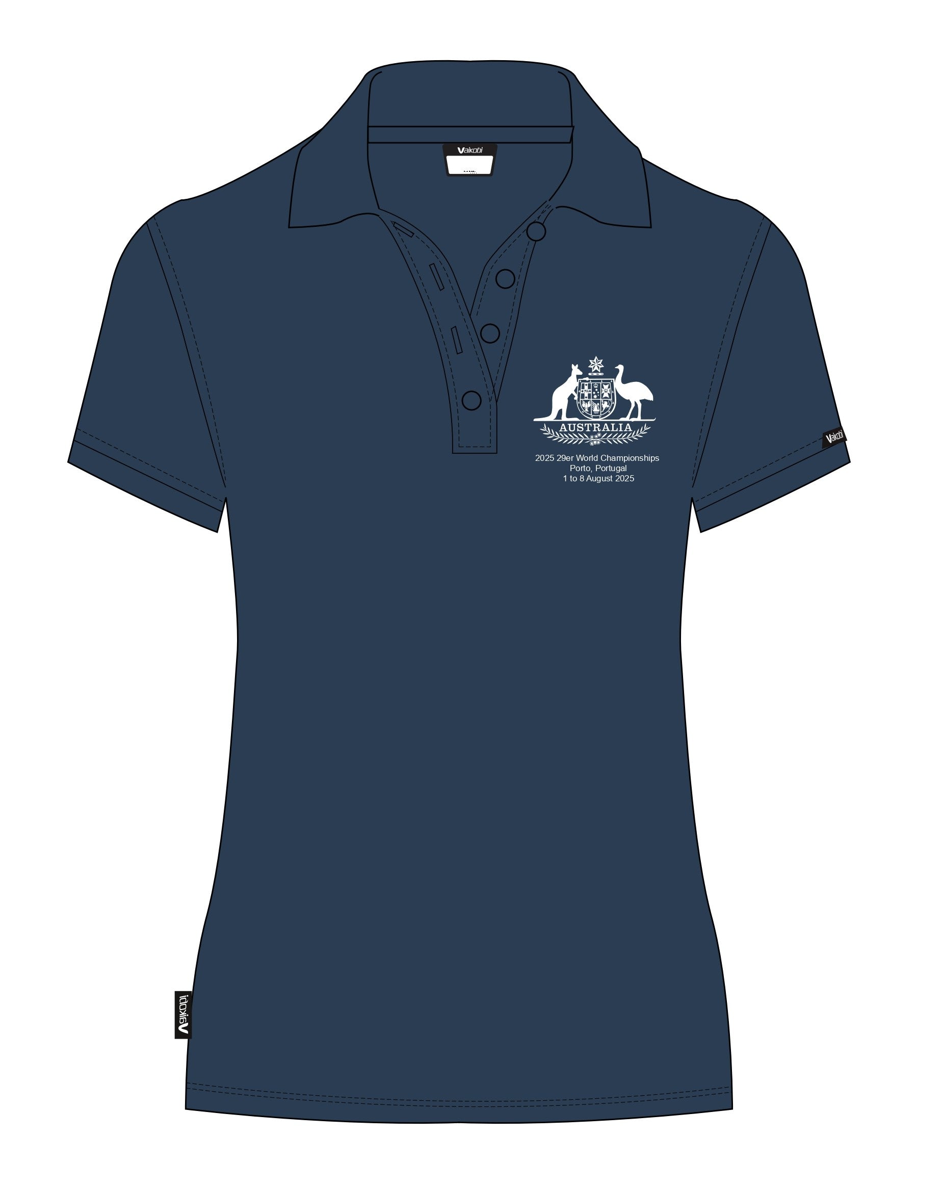 Women's Antibes S/S Polo - 29er WORLD Champs