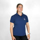 18 FOOTERS Women's Antibes Short Sleeve Polo - Navy