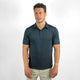 UV Ocean Tech Short Sleeve Polo - Charcoal