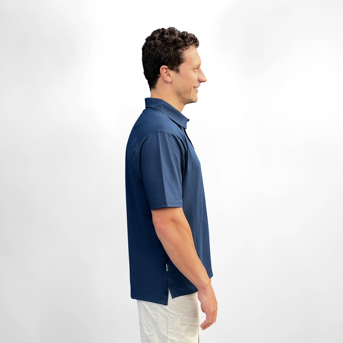 UV Crew Tech Short Sleeve Polo - Ink
