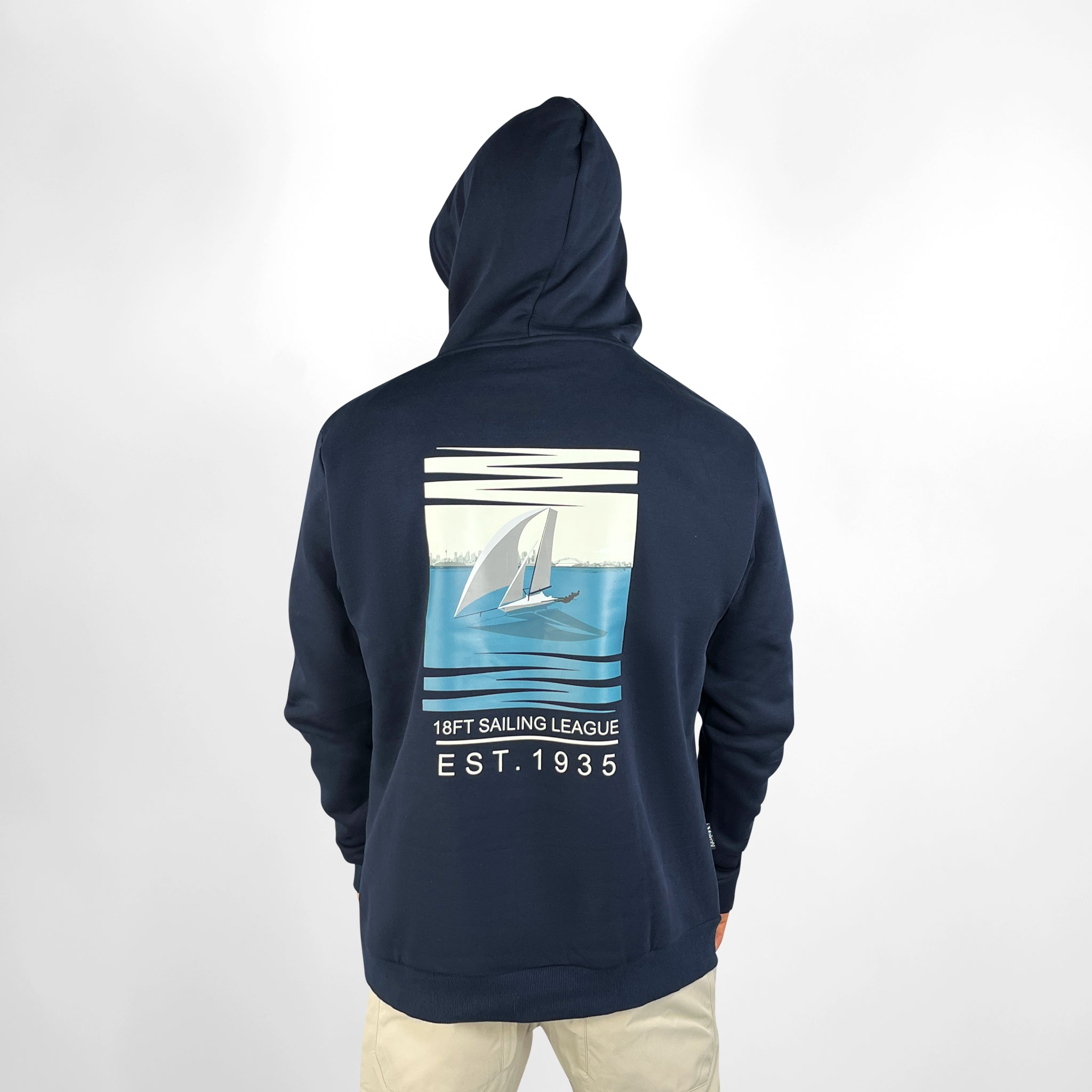 18 FOOTERS Torquay Hoodie - Navy