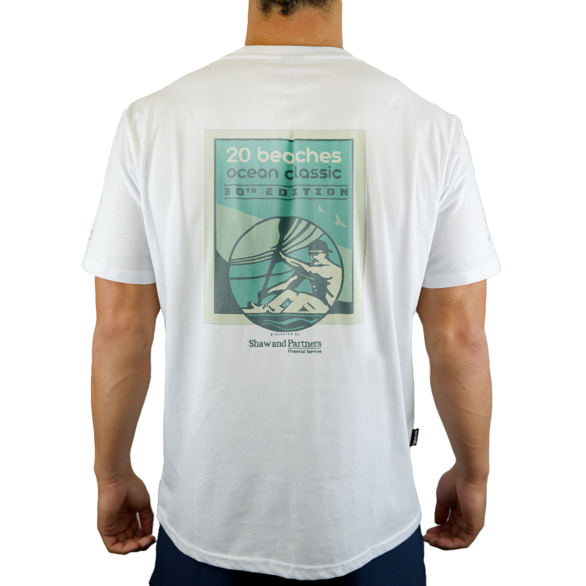 20 Beaches Ocean Classic Tee - White