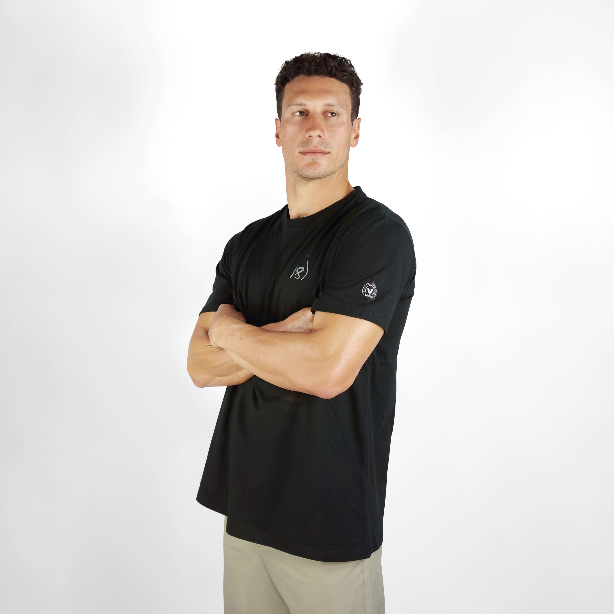 18 FOOTERS Piha Tee - Black