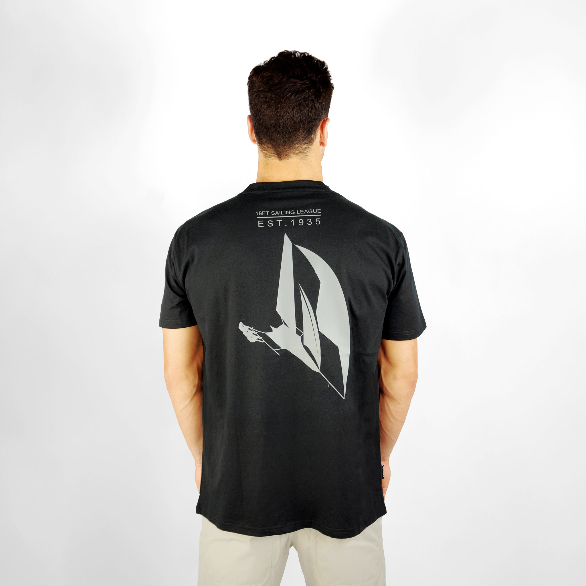 18 FOOTERS Piha Tee - Black