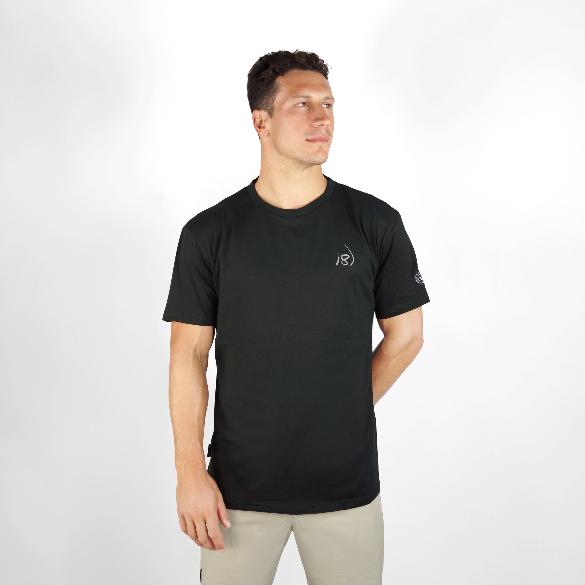 18 FOOTERS Piha Tee - Black