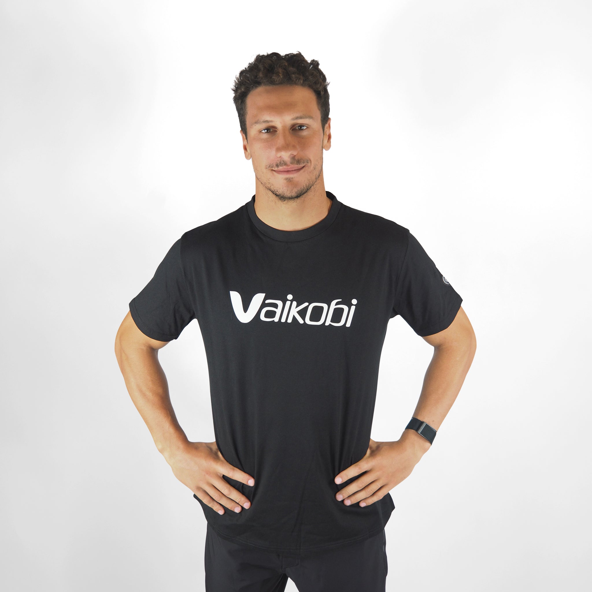 Logo Piha Tee - Black