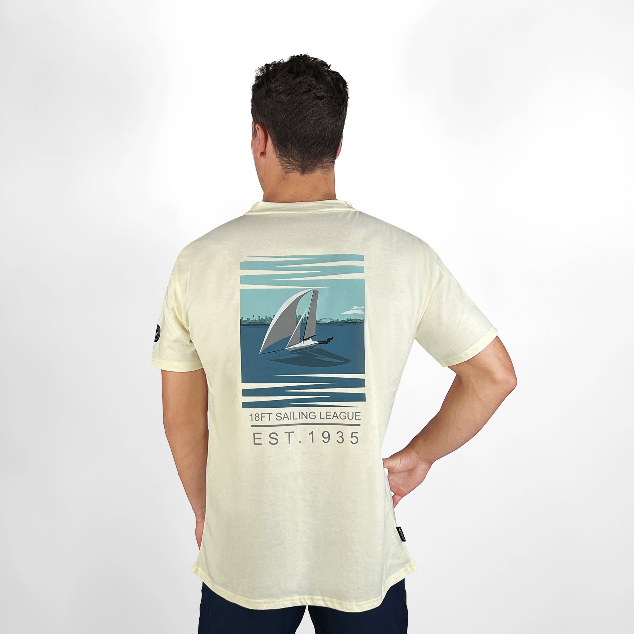 18 FOOTERS Piha Tee - Natural