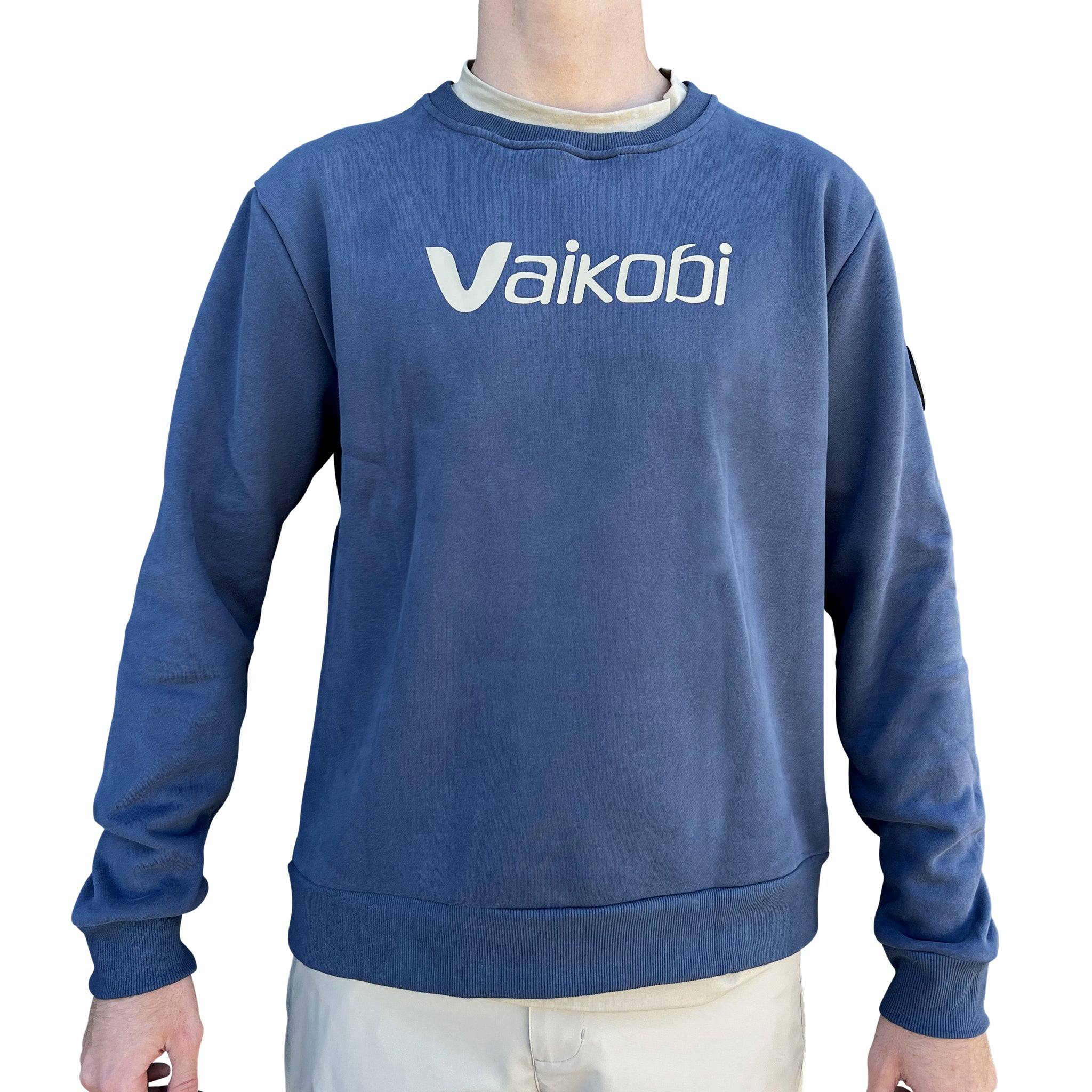 Sorrento Crew Neck Sweater - Vintage Blue