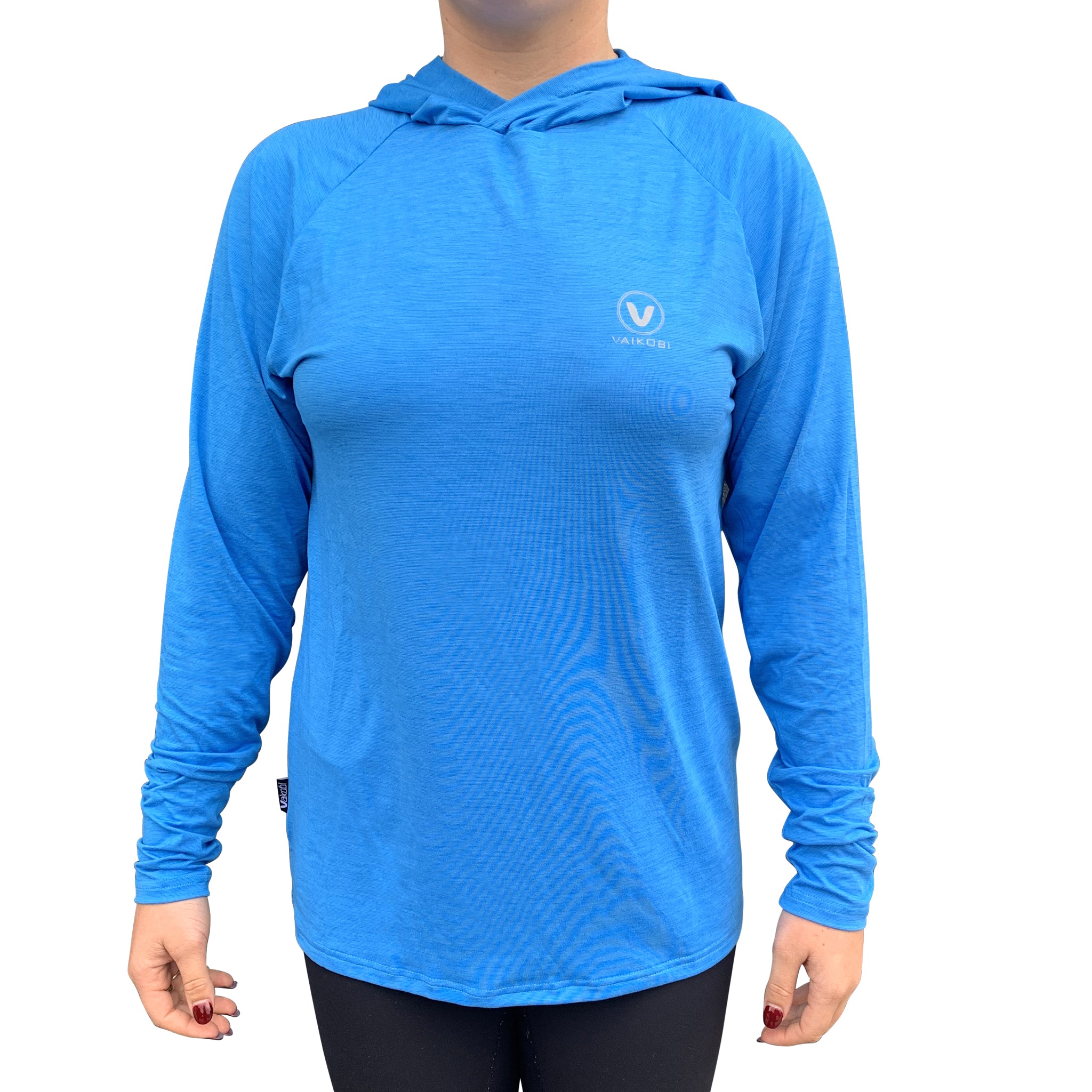 Season 2023 - UV Performance L/S Hooded Tech Top - Cyan