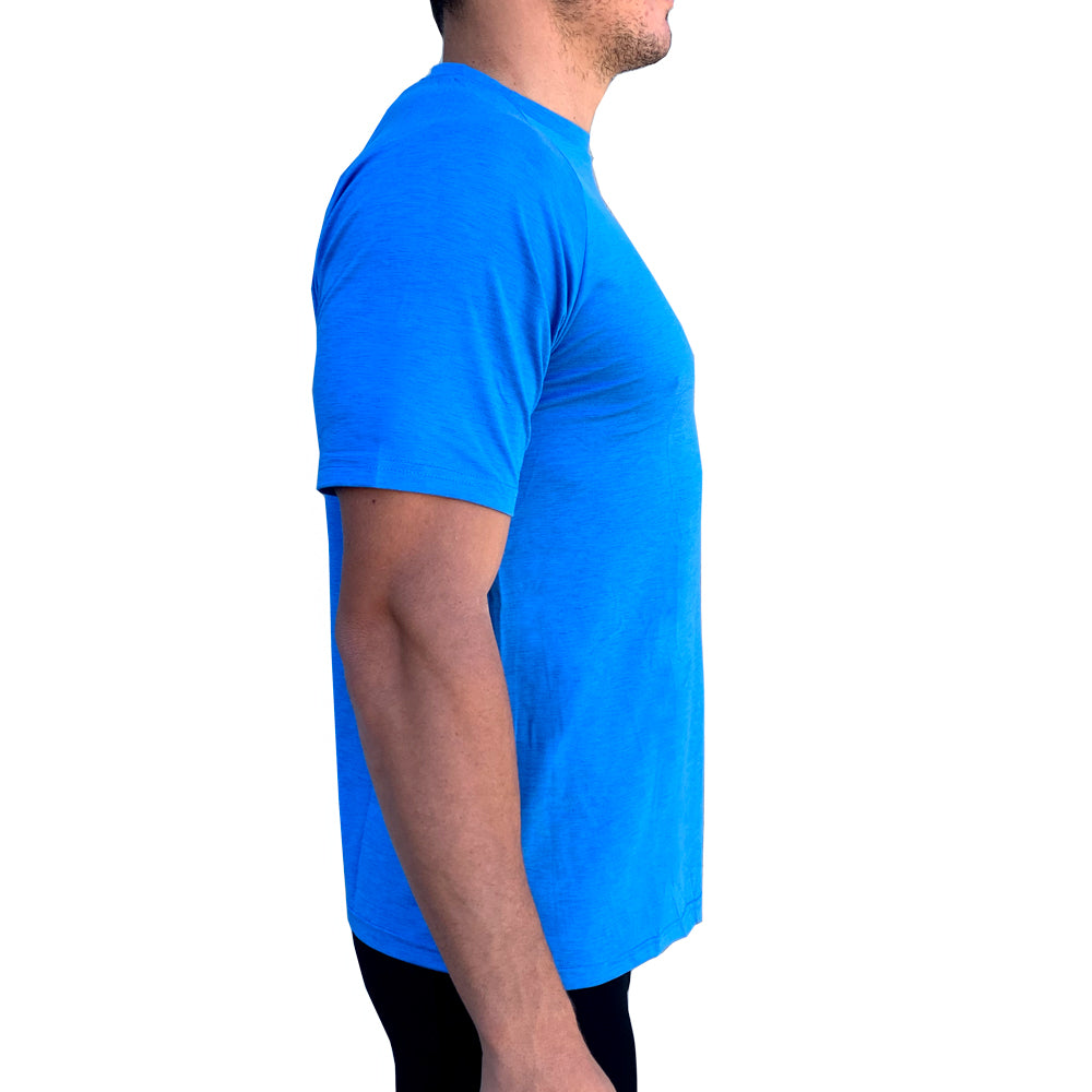 Season 2023 - UV Performance S/S Tech Tee - Cyan