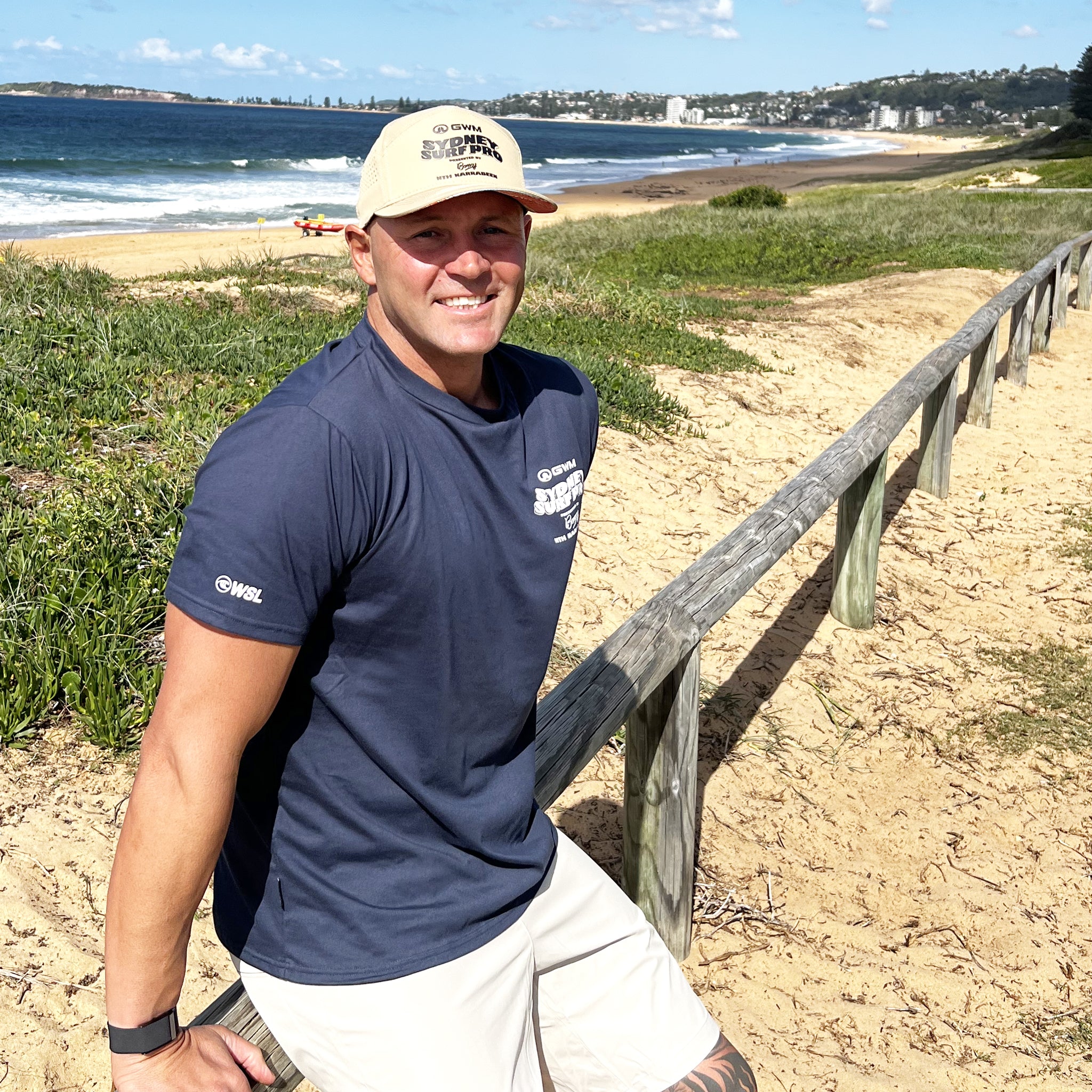 Sydney Surf Pro Makaha Cap - Sand