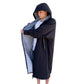 BEACH COAT -BLACK/GREY