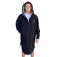 BEACH COAT -BLACK/GREY