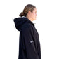 BEACH COAT -BLACK/GREY