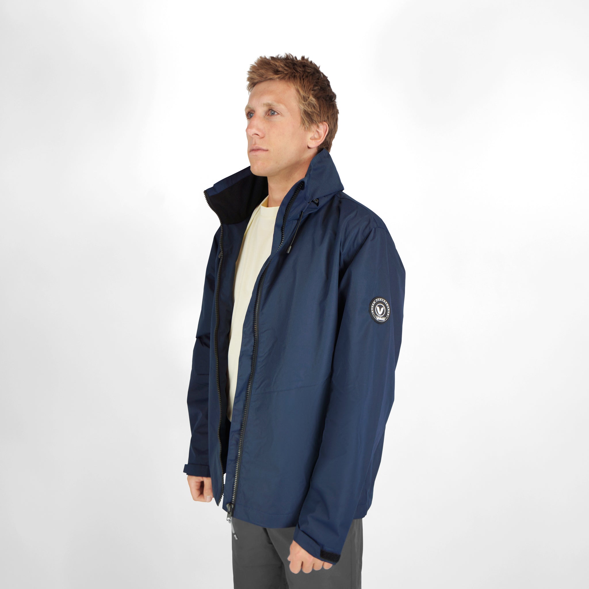 Lightweight Team Jacket with Hood - Ink