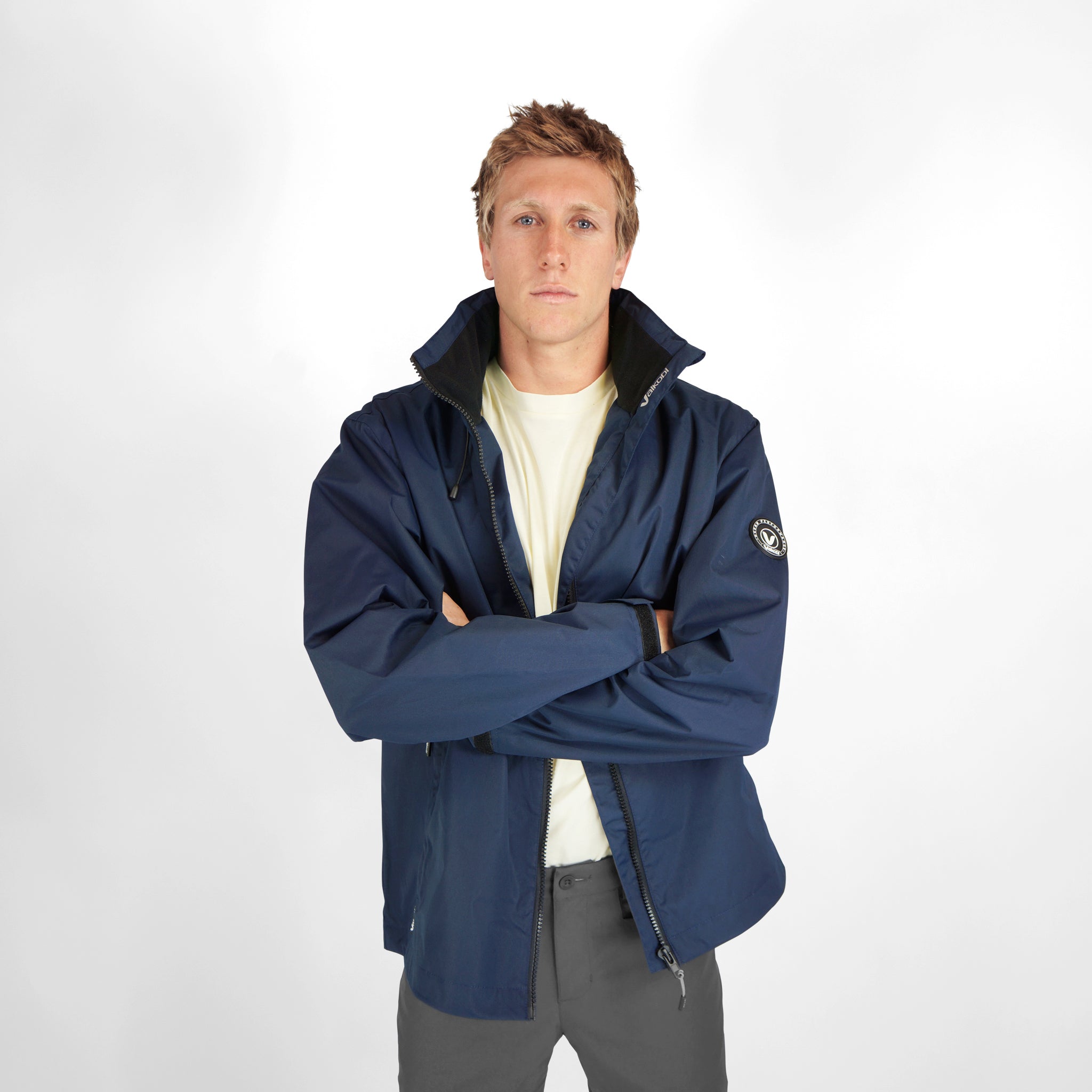 Lightweight Team Jacket with Hood - Ink