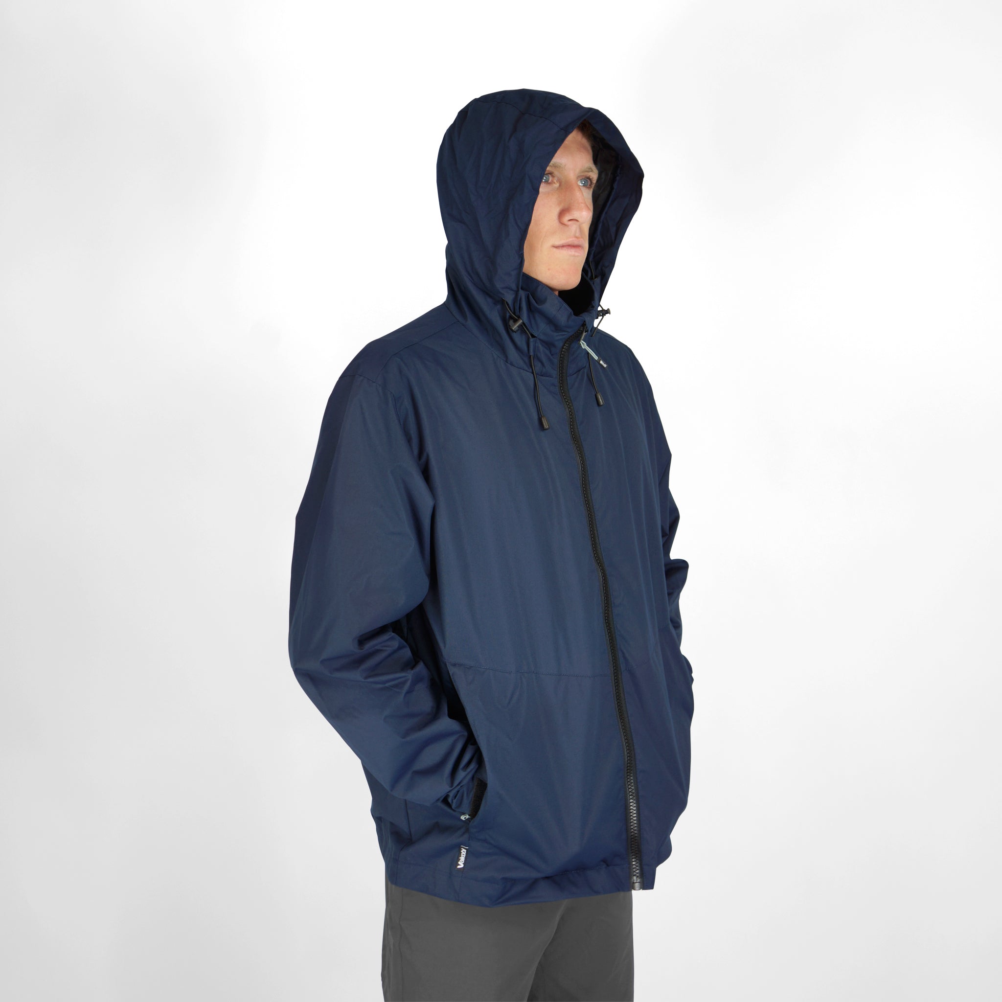 Lightweight Team Jacket with Hood - Ink