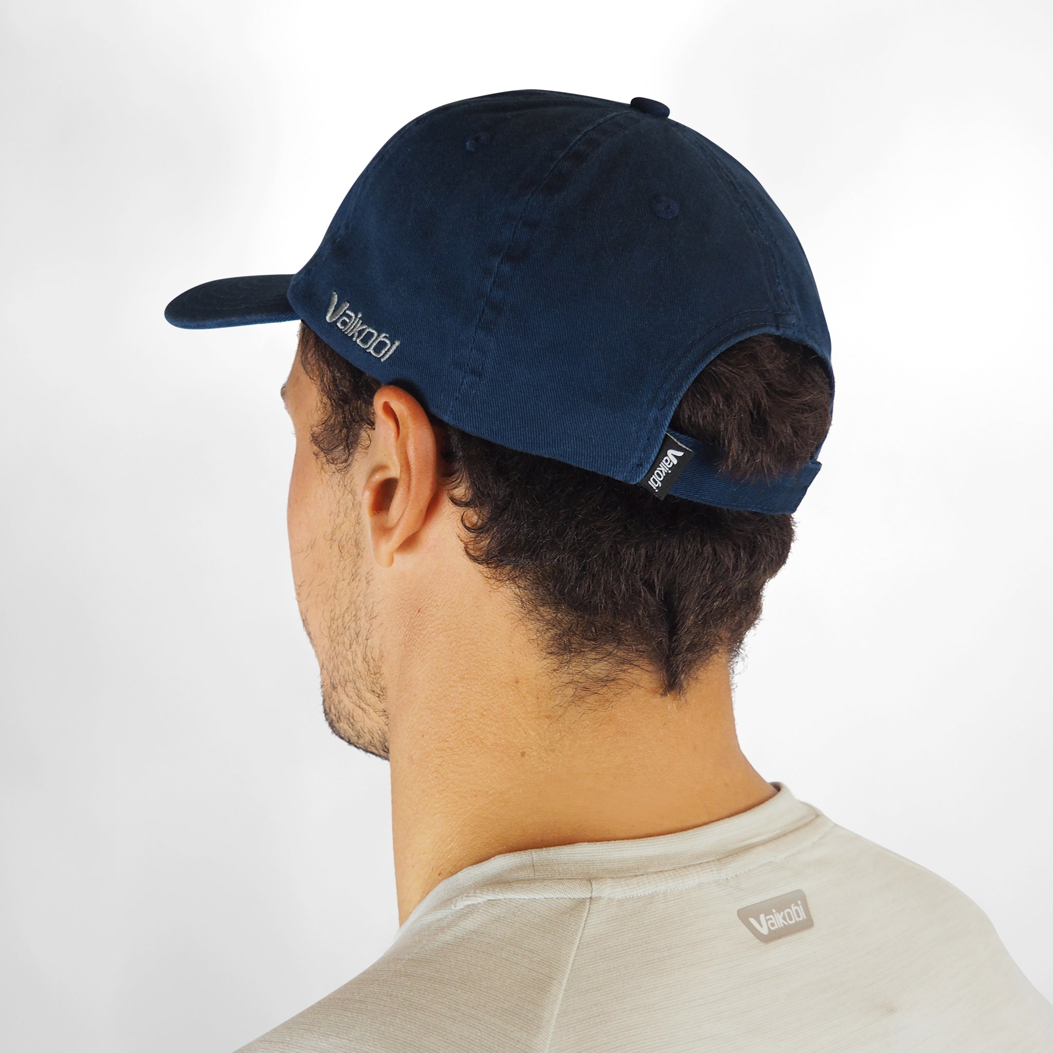 Washed Cotton Cap - Navy