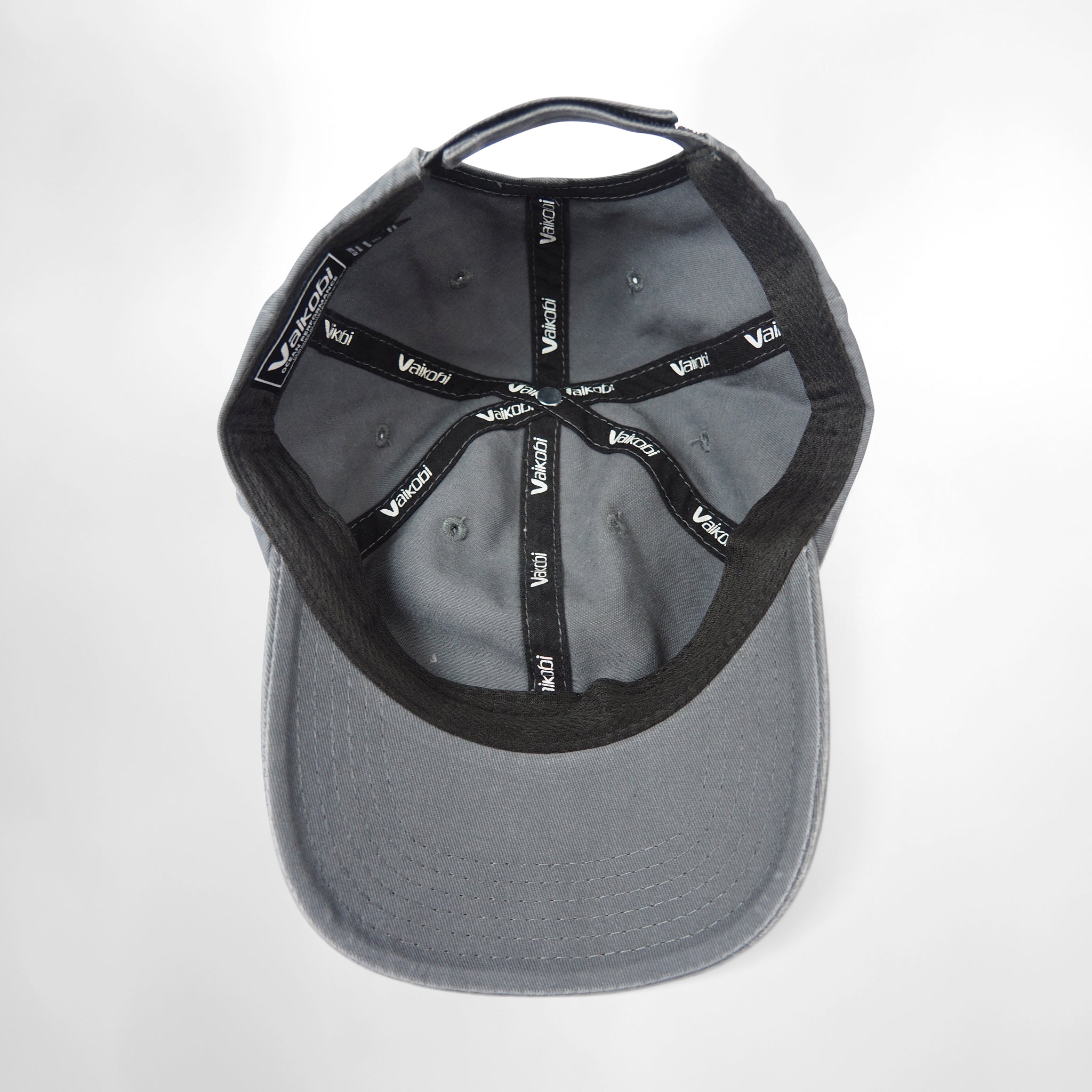 Washed Cotton Cap - Grey