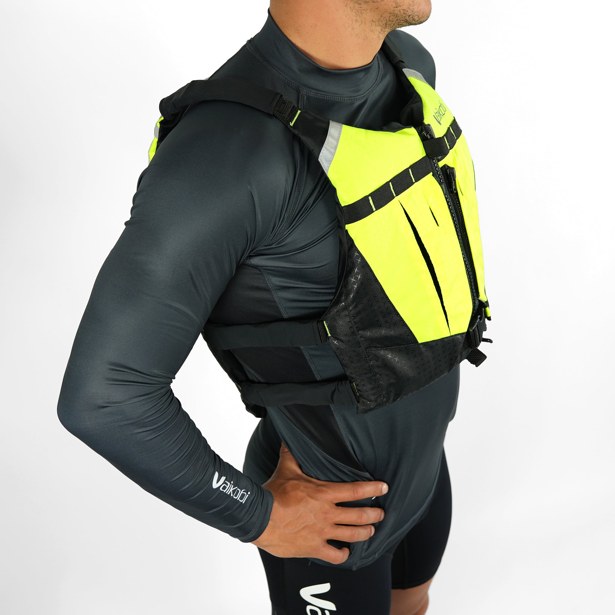 V4 Ocean Racing PFD Life Jacket - Fluro Yellow – Vaikobi
