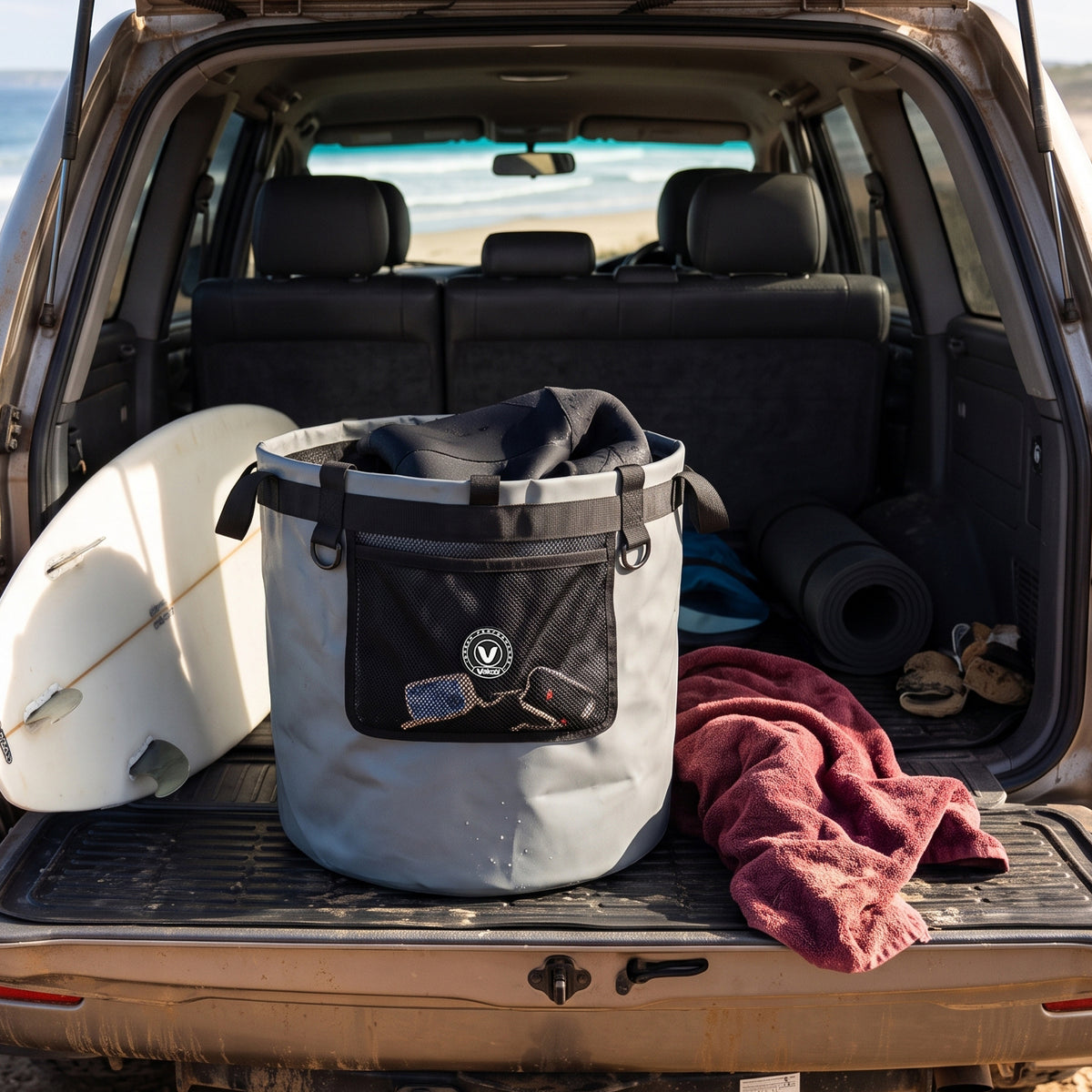 55L Surf Bucket - Grey