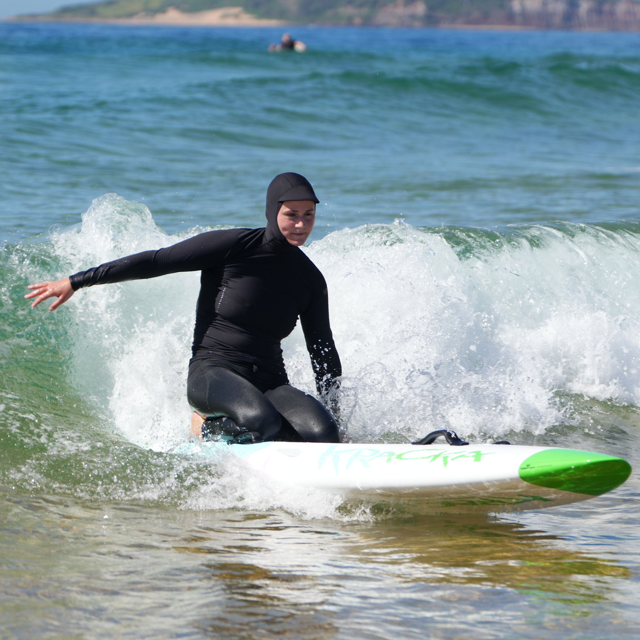 VCOLD Base Layer Hooded Long Sleeve Top - Black