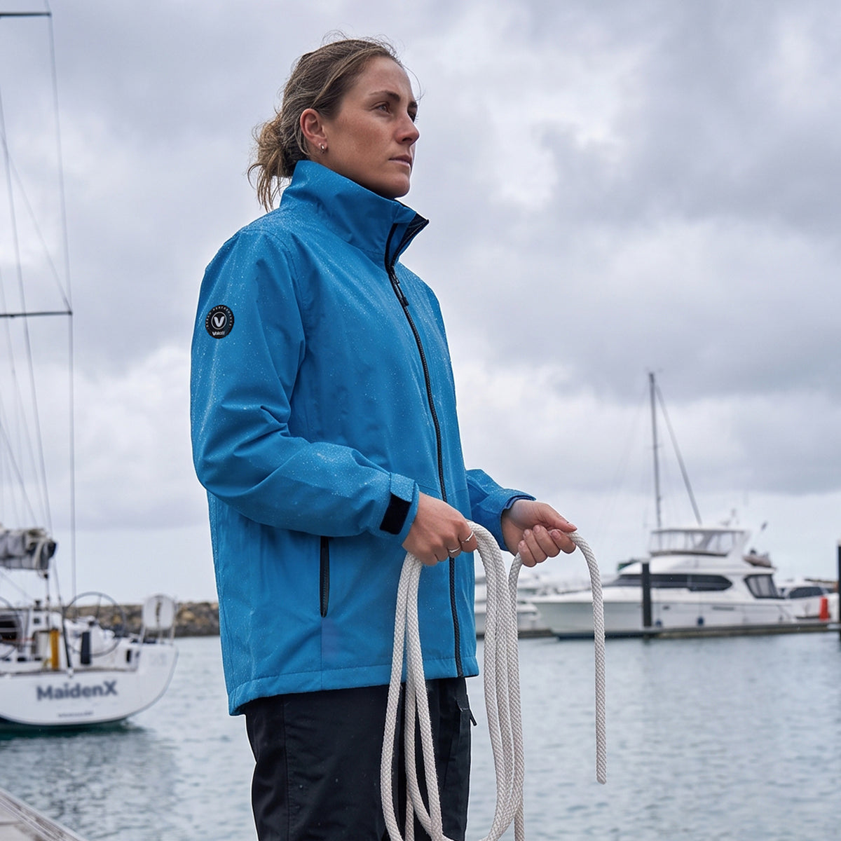 Fremantle Jacket - Cyan