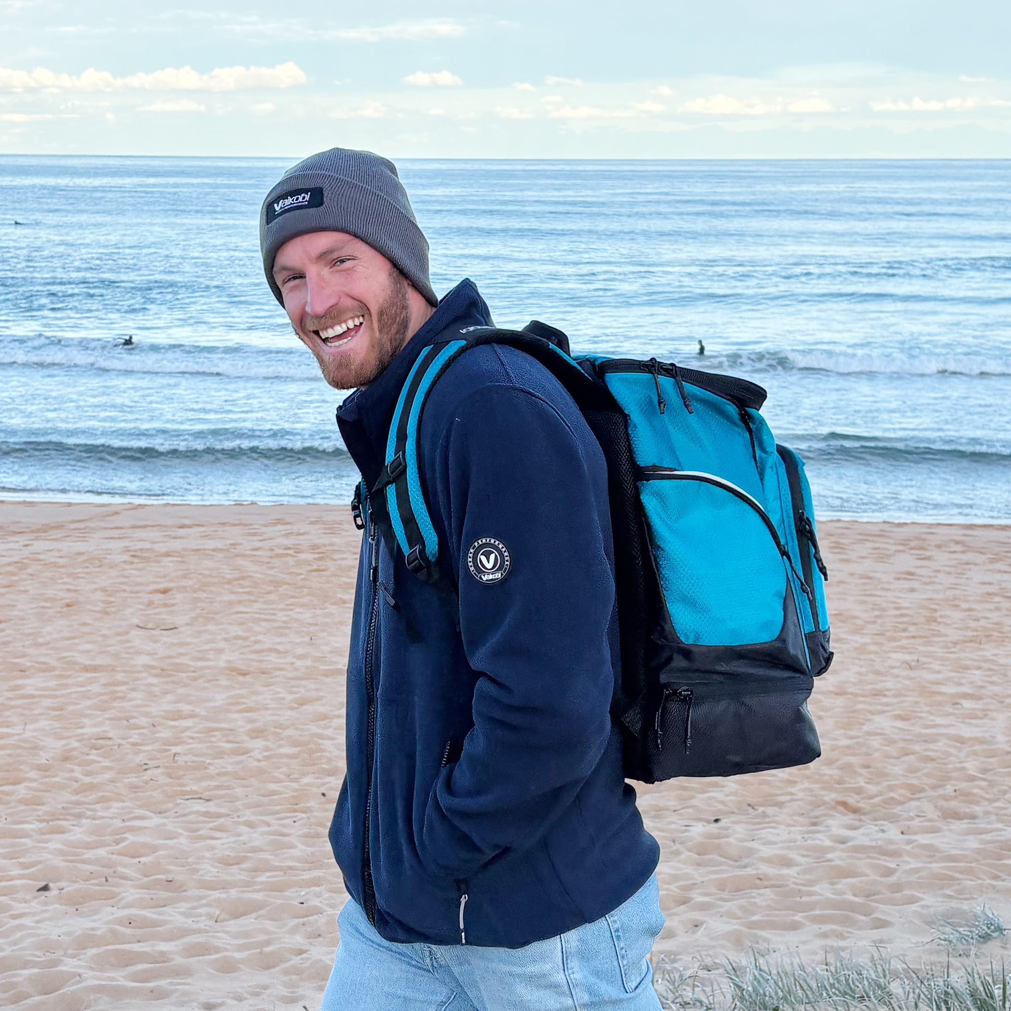 Vaikobi Surf Beanie - Grey