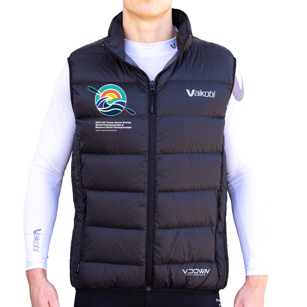 ICF Worlds - Vaikobi Down Vest - Black - Unisex - CUSTOM