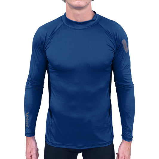 Youth Long Sleeve Rash Top - Navy