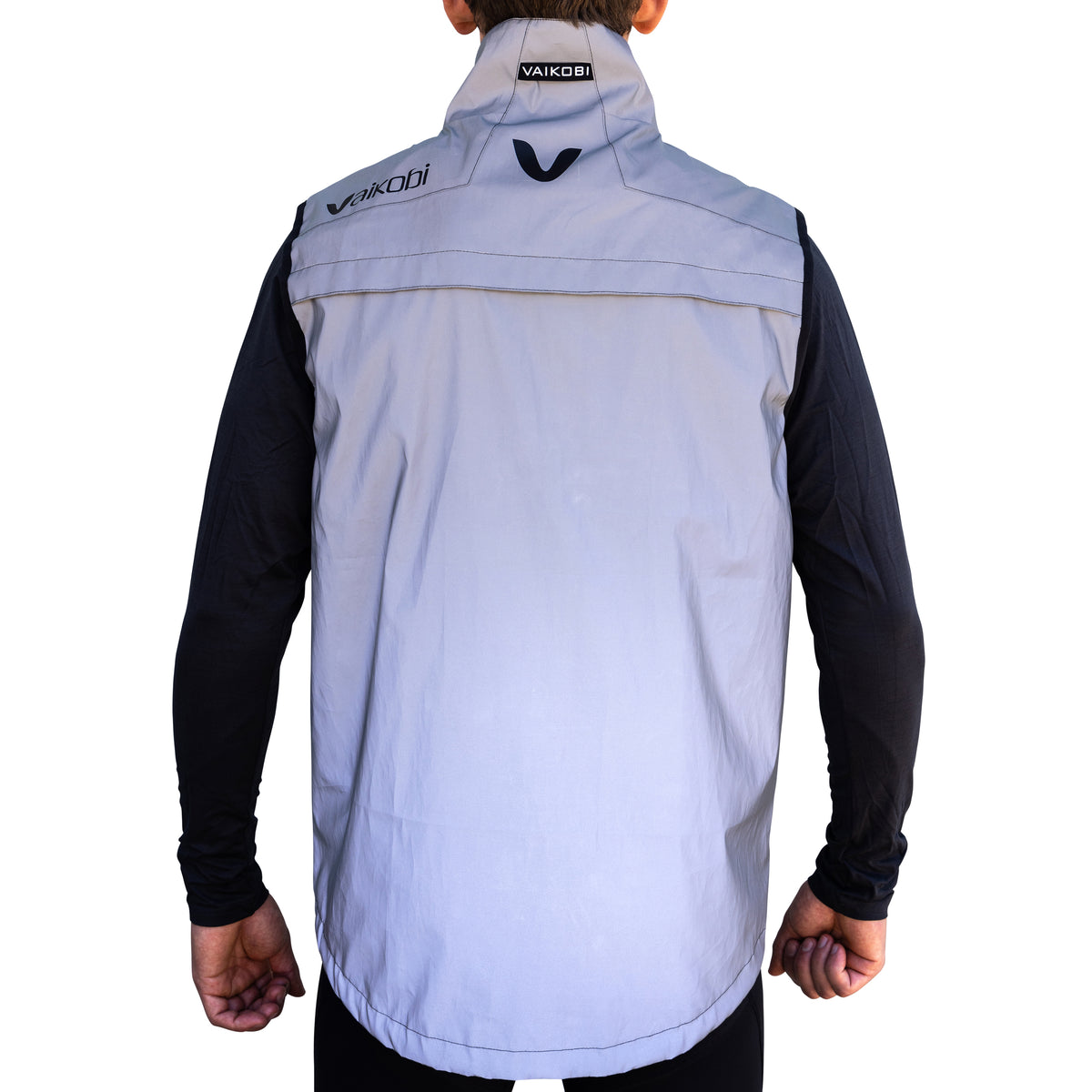 Season 2023 - VDRY Lightweight 1/2 Zip Vest - Reflective Silver