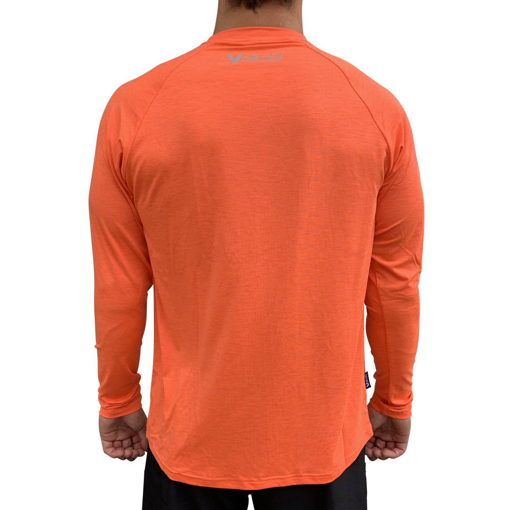 UV Performance L/S Tech Top - Fluro Orange - Unisex