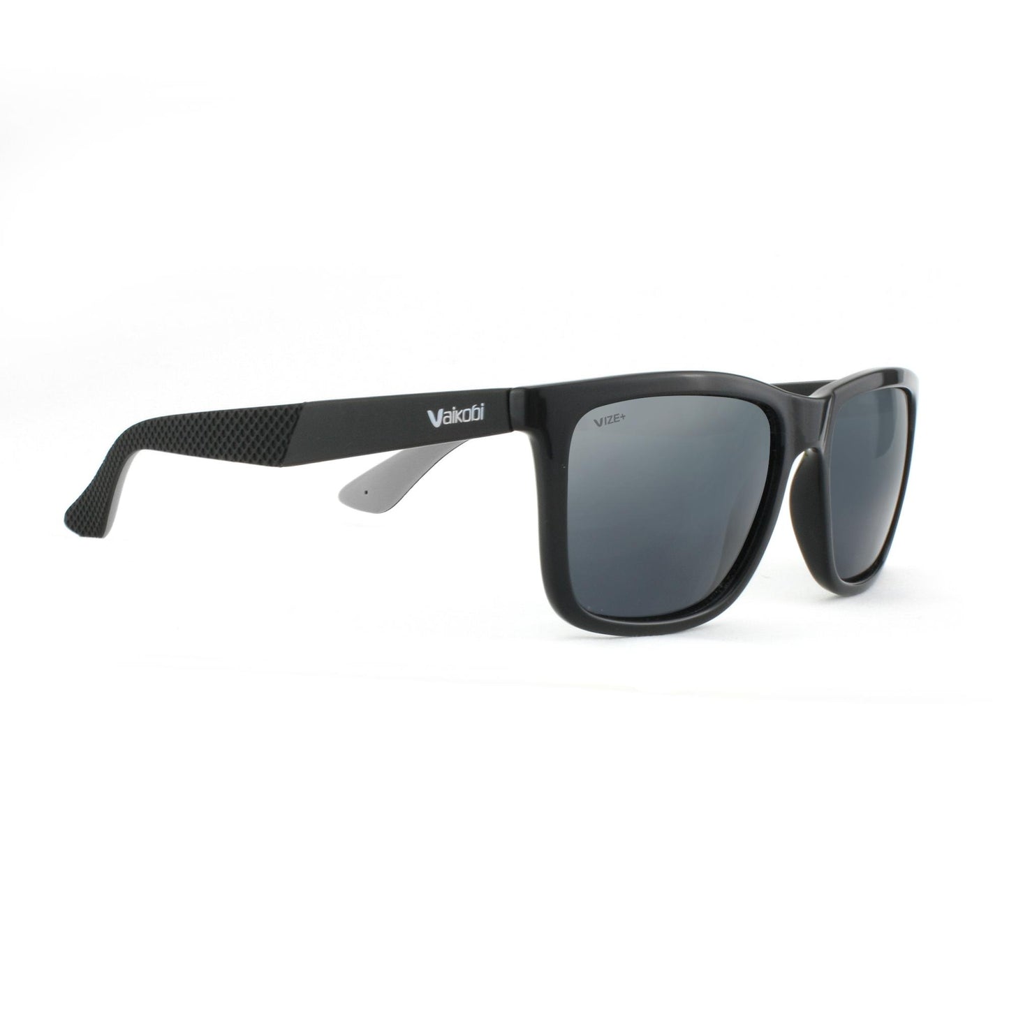 Viento Polarized Sunglasses (Black/Smoke)