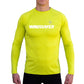 WINDSURFER Mens UV Performance L/S Tech Top- Lime - CUSTOM